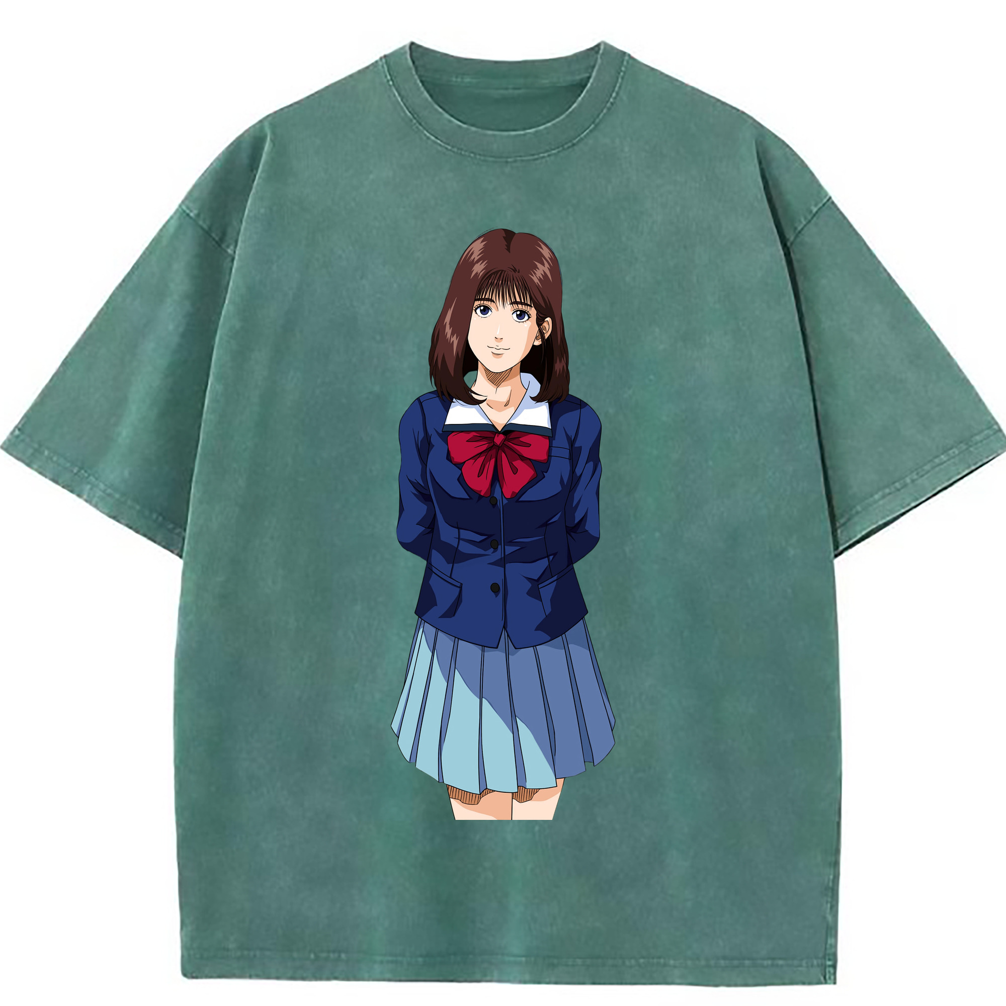 （画像用） SLAM DUNK／スラムダンク 綿100% ヴィンテージ風 半袖Tシャツ（フロントプリント）